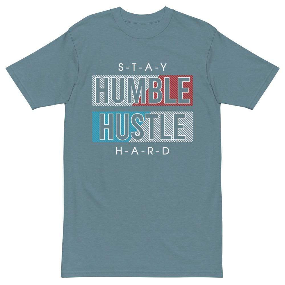 Tru Soldier Sportswear  Agave / S Unisex Stay Humble Hustle heavyweight t-shirt