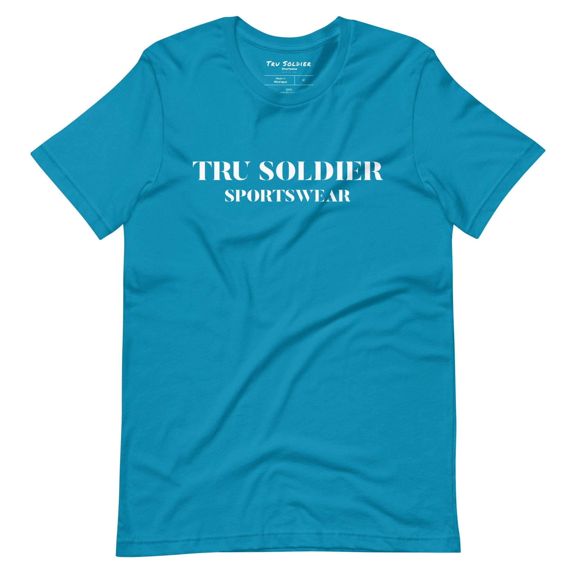 Tru Soldier Sportswear  Aqua / S Tru Soldier Sportswear t-shirt