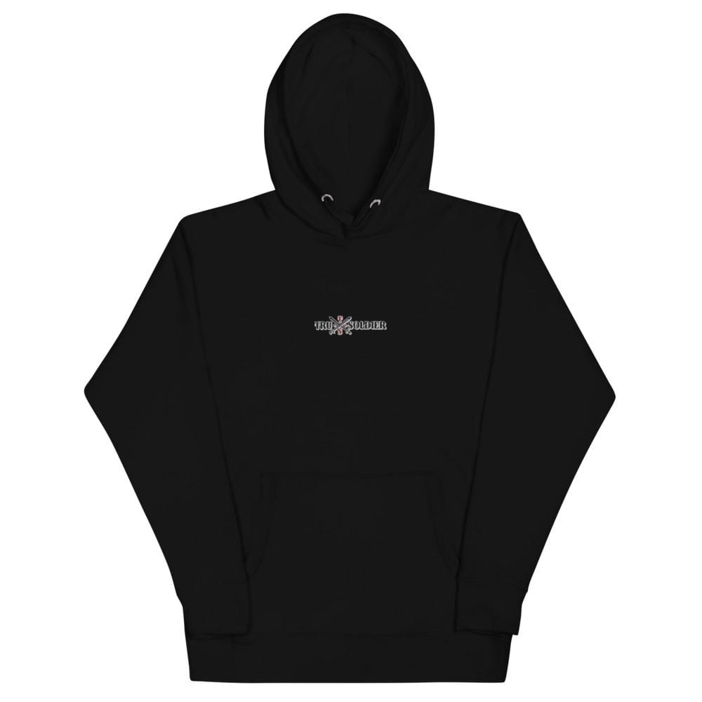 Tru Soldier Sportswear  Black / S Embroidered Unisex Hoodie