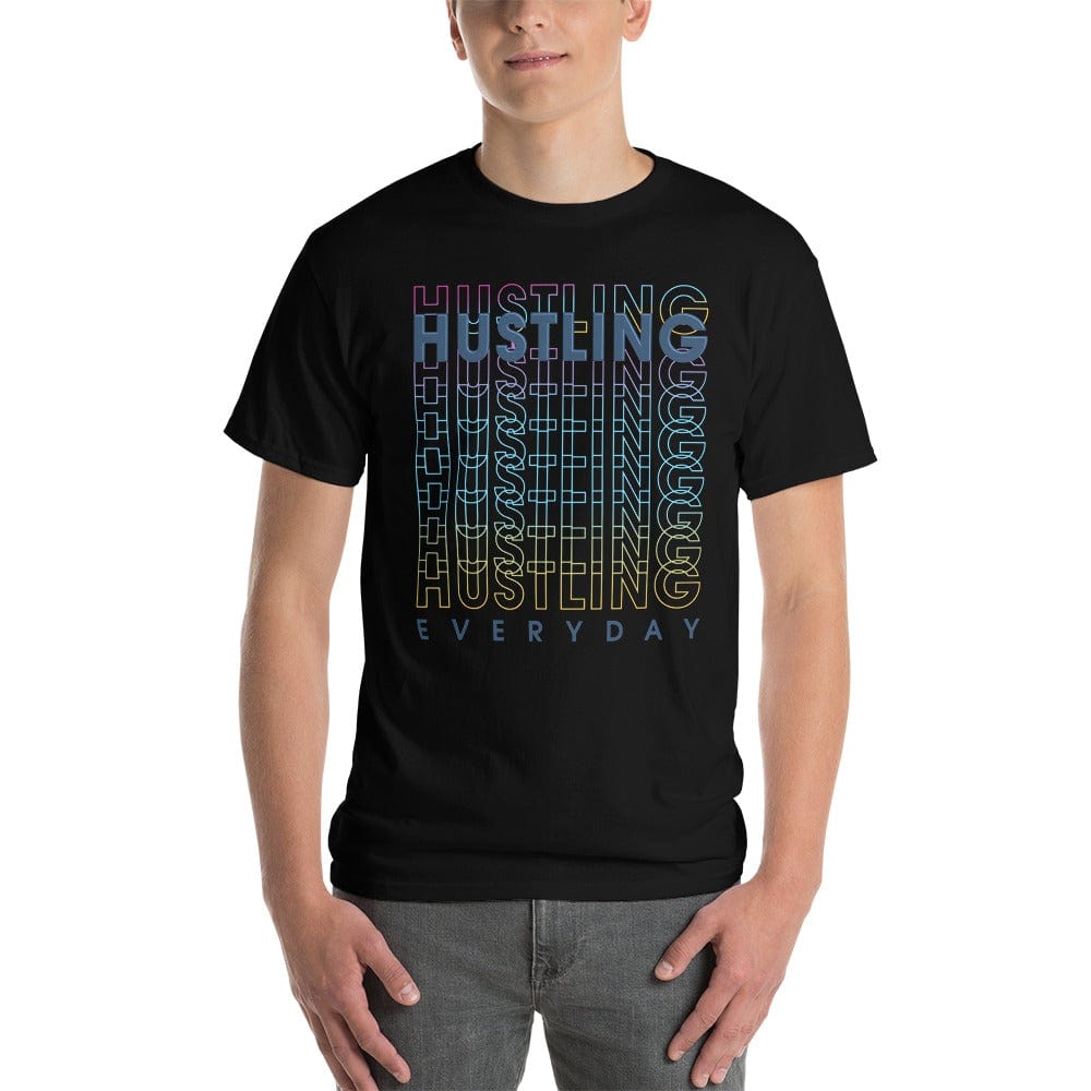 Tru Soldier Sportswear  Black / S Hustling Everyday Short Sleeve T-Shirt