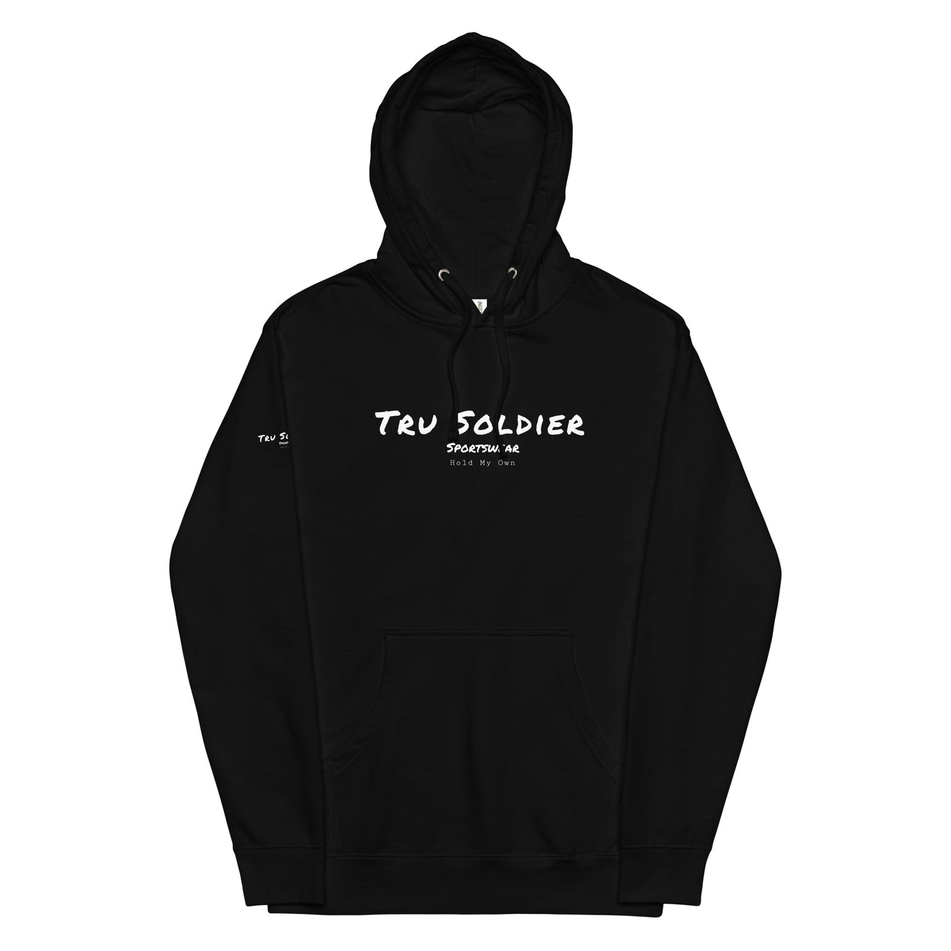 Tru Soldier Sportswear  Black / S Signature midweight hoodie