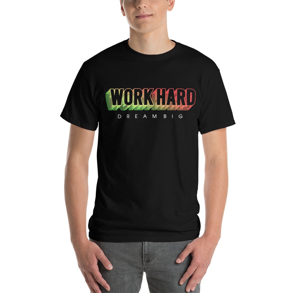 Tru Soldier Sportswear  Black / S Work Hard Dream Big T-Shirt