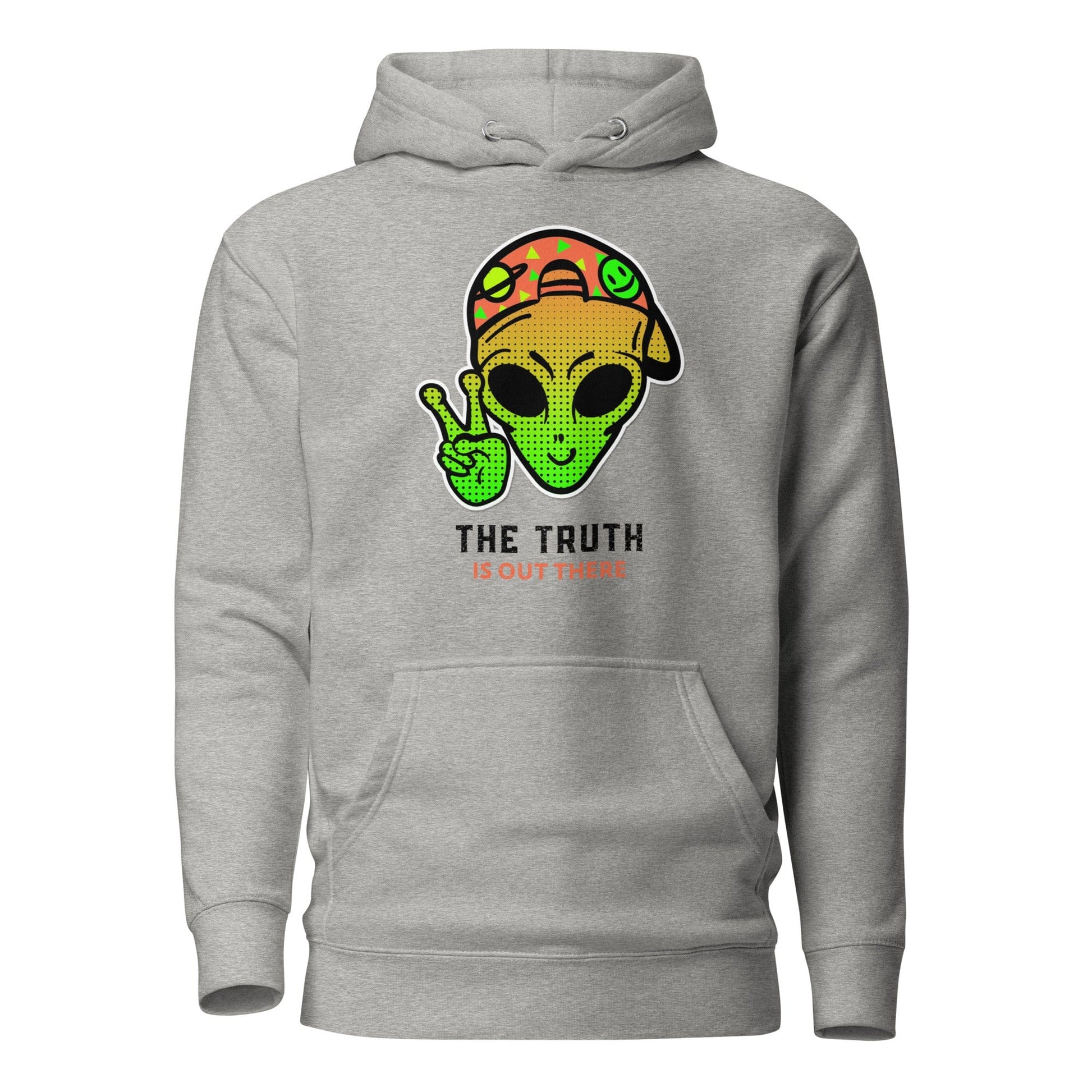 Tru Soldier Sportswear  Carbon Grey / S The Truth Is Out There Hoodie