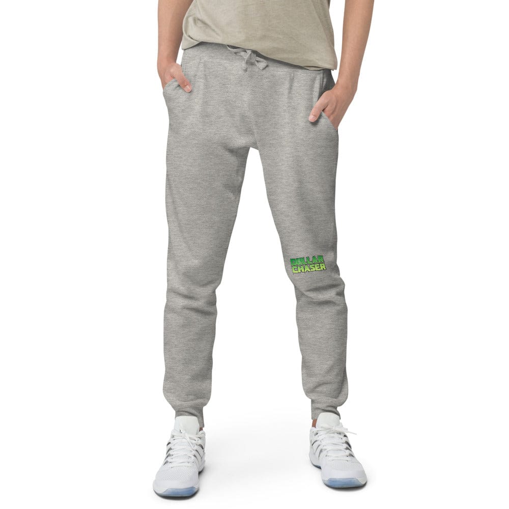 Tru Soldier Sportswear  Carbon Grey / XS Dollar Chaser Unisex fleece sweatpants