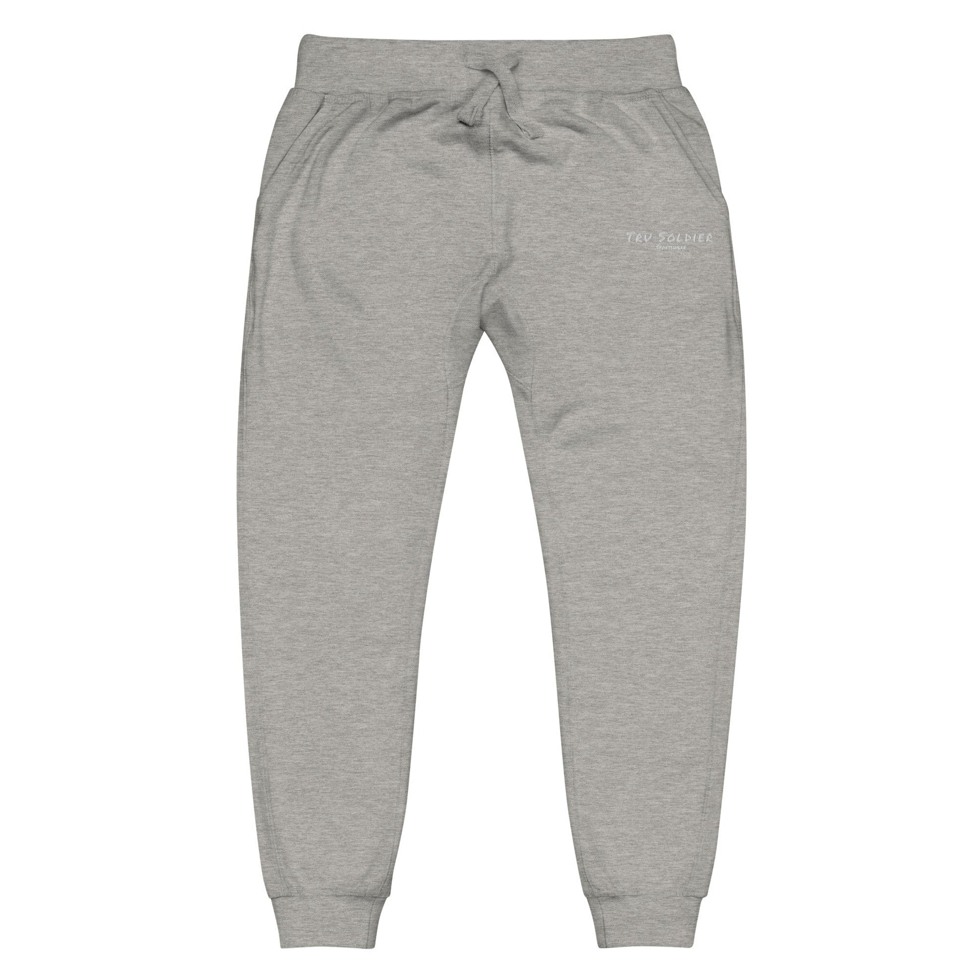 Tru Soldier Sportswear  Carbon Grey / XS Unisex Signature fleece joggers