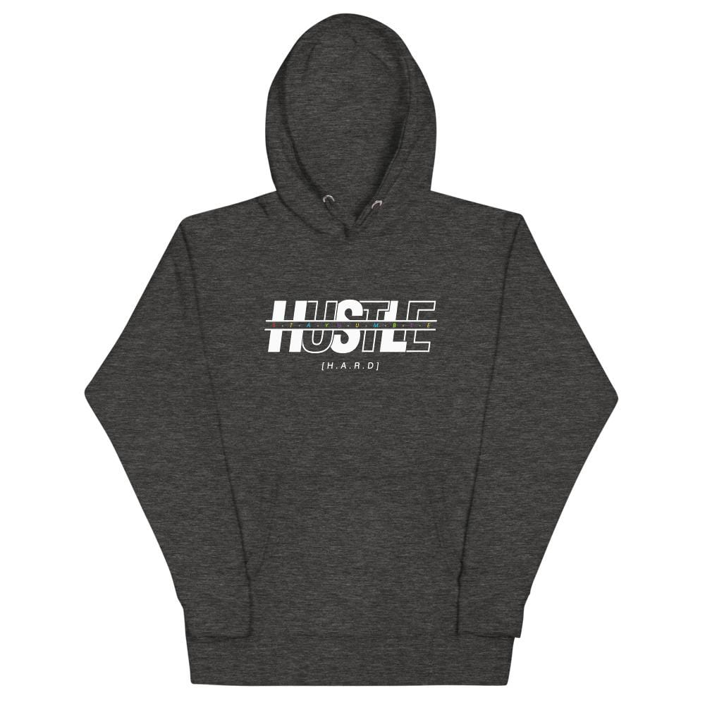 Tru Soldier Sportswear  Charcoal Heather / S Hustle Stay Humble Hoodie