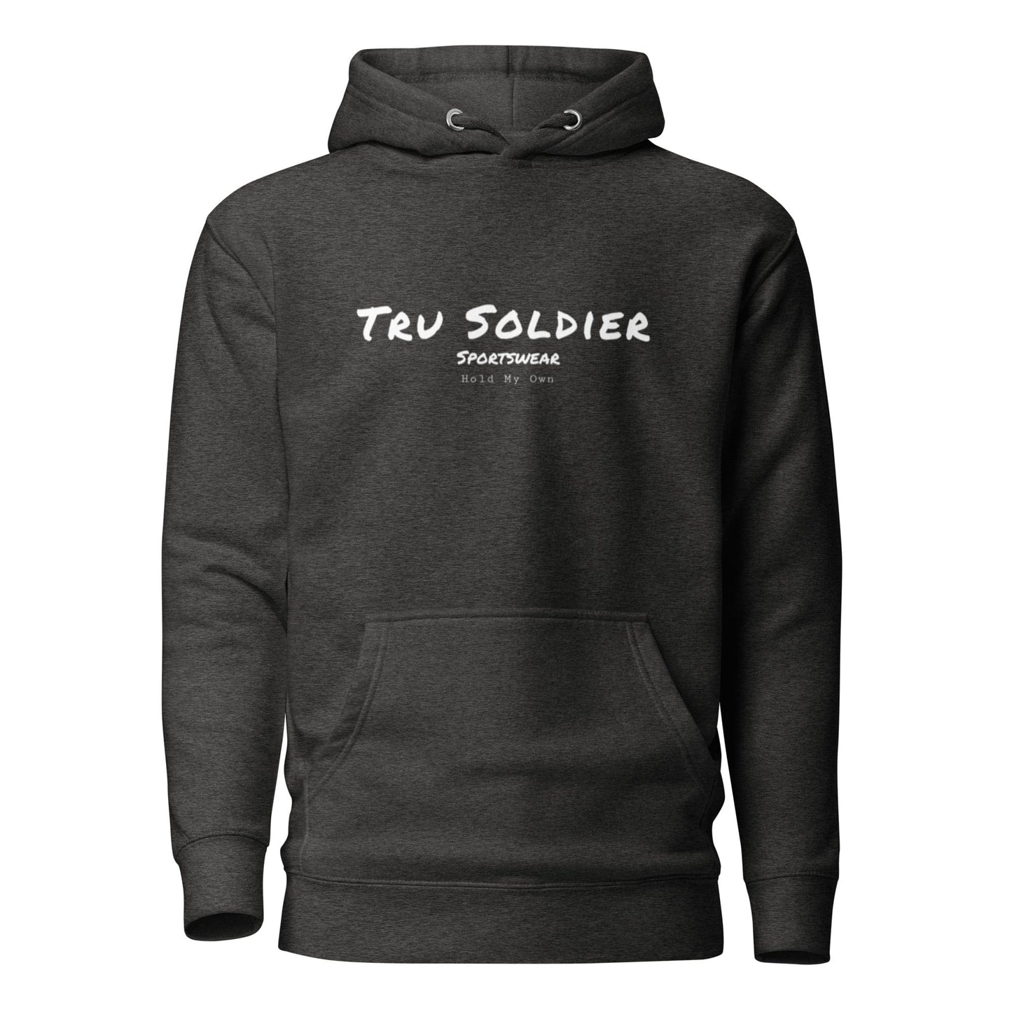 Tru Soldier Sportswear  Charcoal Heather / S Signature Hoodie