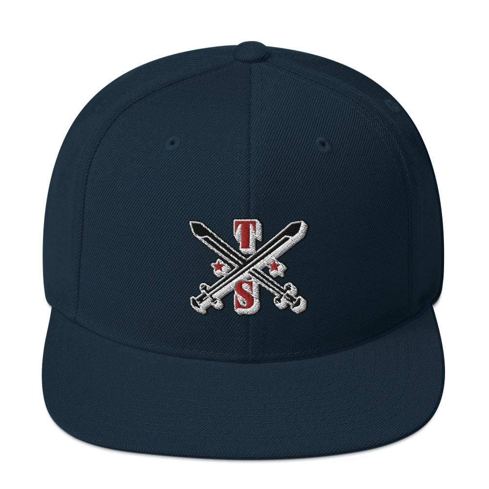 Tru Soldier Sportswear  Dark Navy Snapback Logo Hat