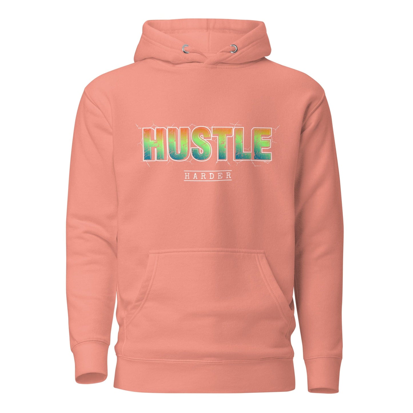 Tru Soldier Sportswear  Dusty Rose / S Hustle Harder Hoodie