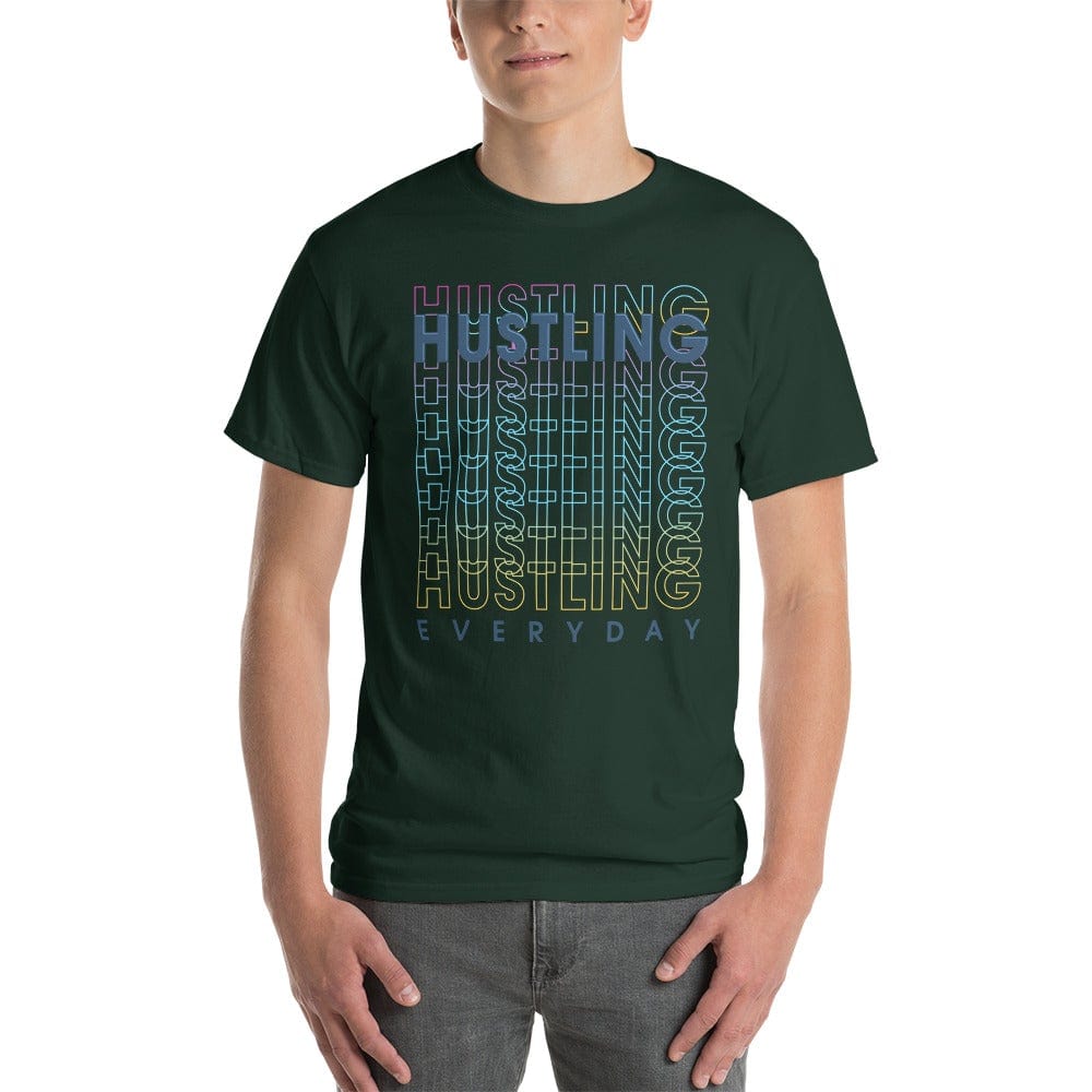 Tru Soldier Sportswear  Forest / S Hustling Everyday Short Sleeve T-Shirt