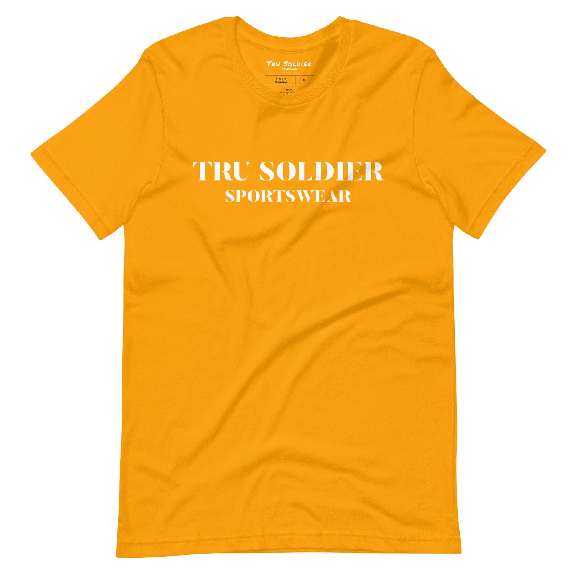 Tru Soldier Sportswear  Gold / S Tru Soldier Sportswear t-shirt