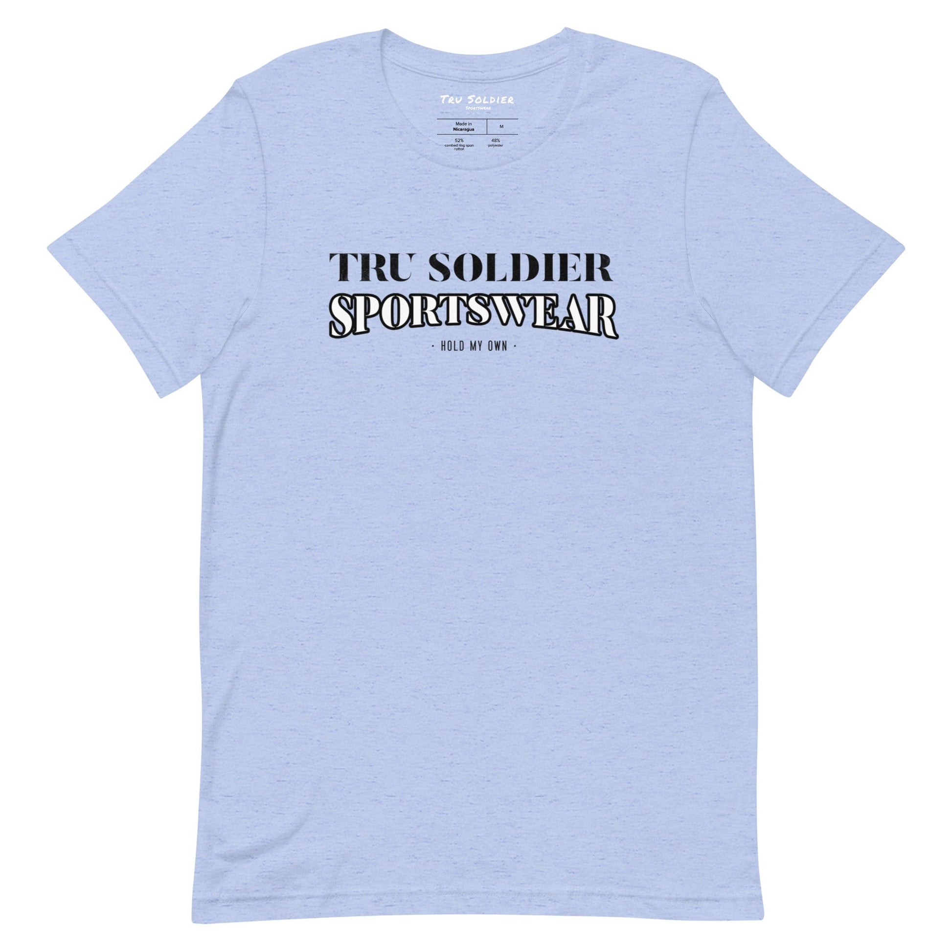 Tru Soldier Sportswear  Heather Blue / S Tru Soldier Sportswear Unisex t-shirt