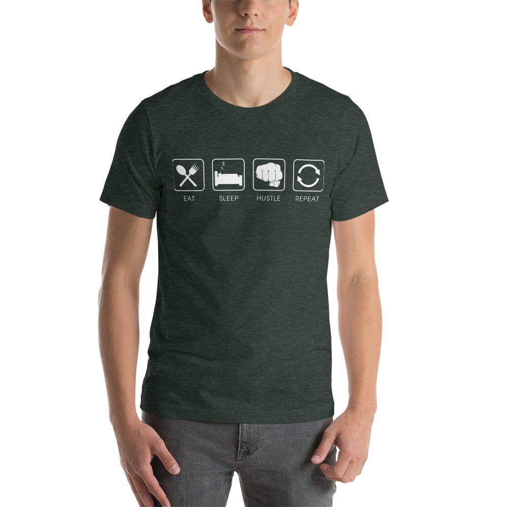 Tru Soldier Sportswear  Heather Forest / S ESHR unisex t-shirt