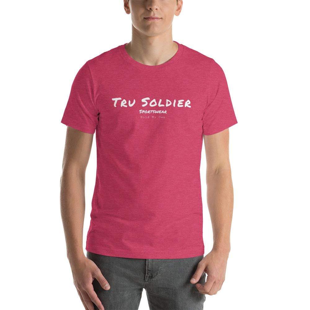 Tru Soldier Sportswear  Heather Raspberry / S Tru Soldier Unisex T-Shirt