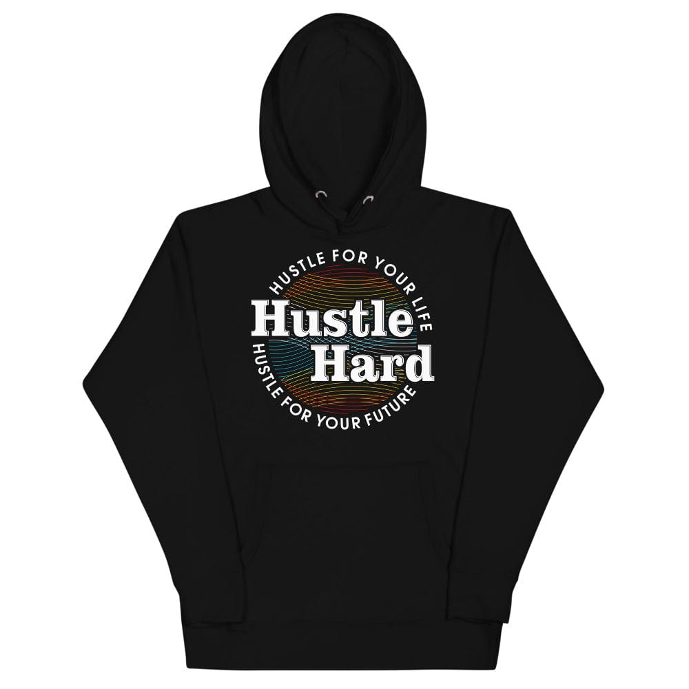Tru Soldier Sportswear  Hoodie Black / S Hustle Hard Unisex Hoodie