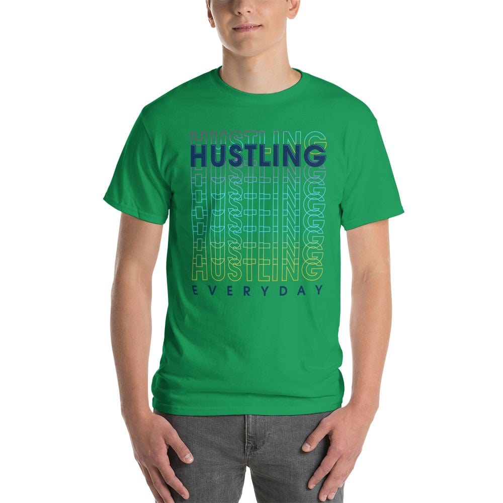 Tru Soldier Sportswear  Irish Green / S Hustling Everyday Short Sleeve T-Shirt