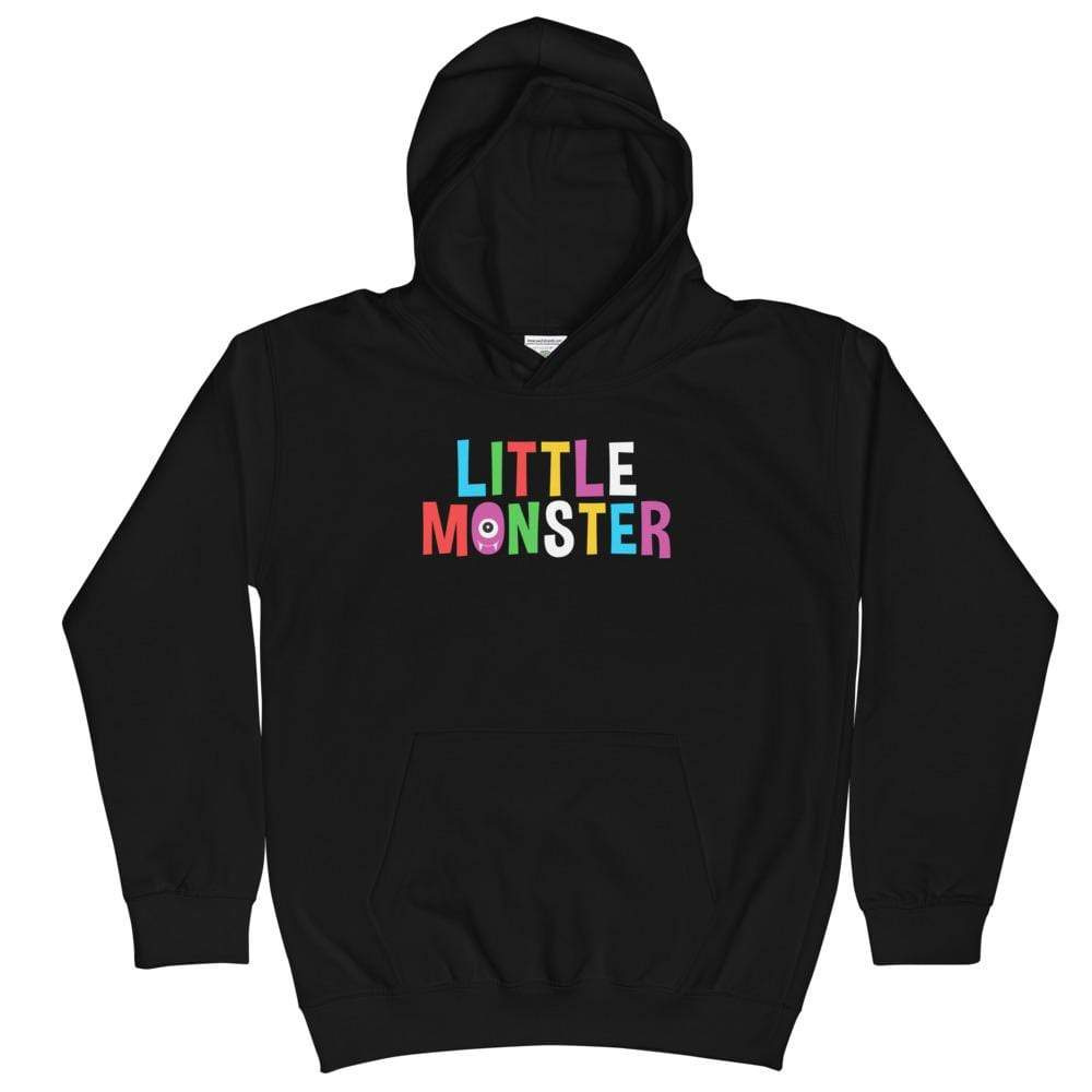 Tru Soldier Sportswear  Jet Black / XS Kids Little Monster Hoodie