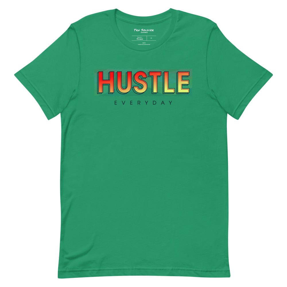 Tru Soldier Sportswear  Kelly / XS Hustle Everyday t-shirt