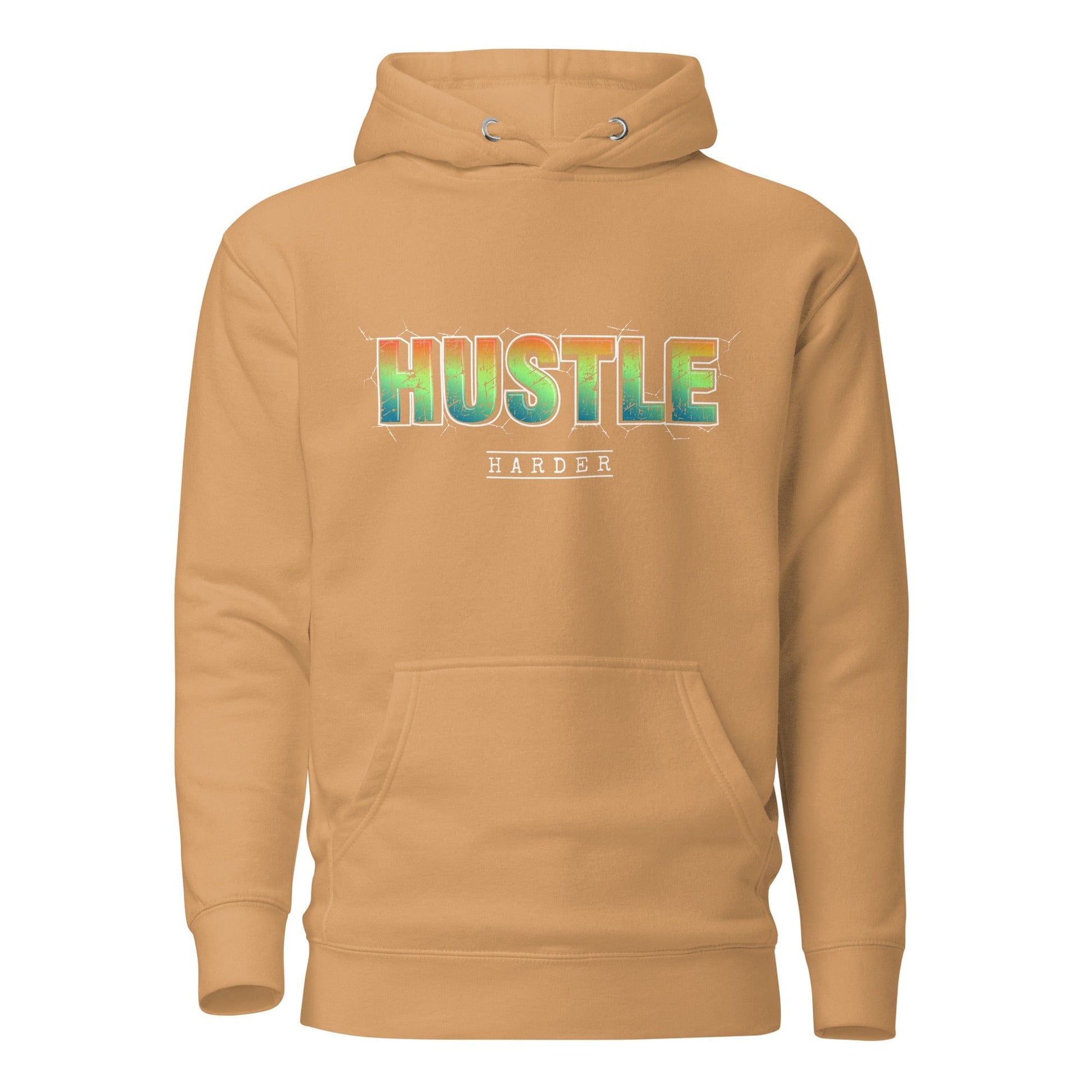 Tru Soldier Sportswear  Khaki / S Hustle Harder Hoodie