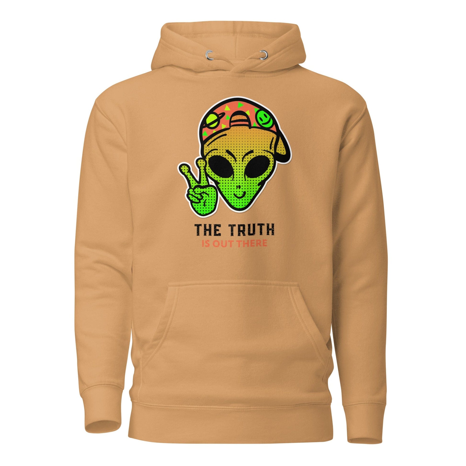 Tru Soldier Sportswear  Khaki / S The Truth Is Out There Hoodie