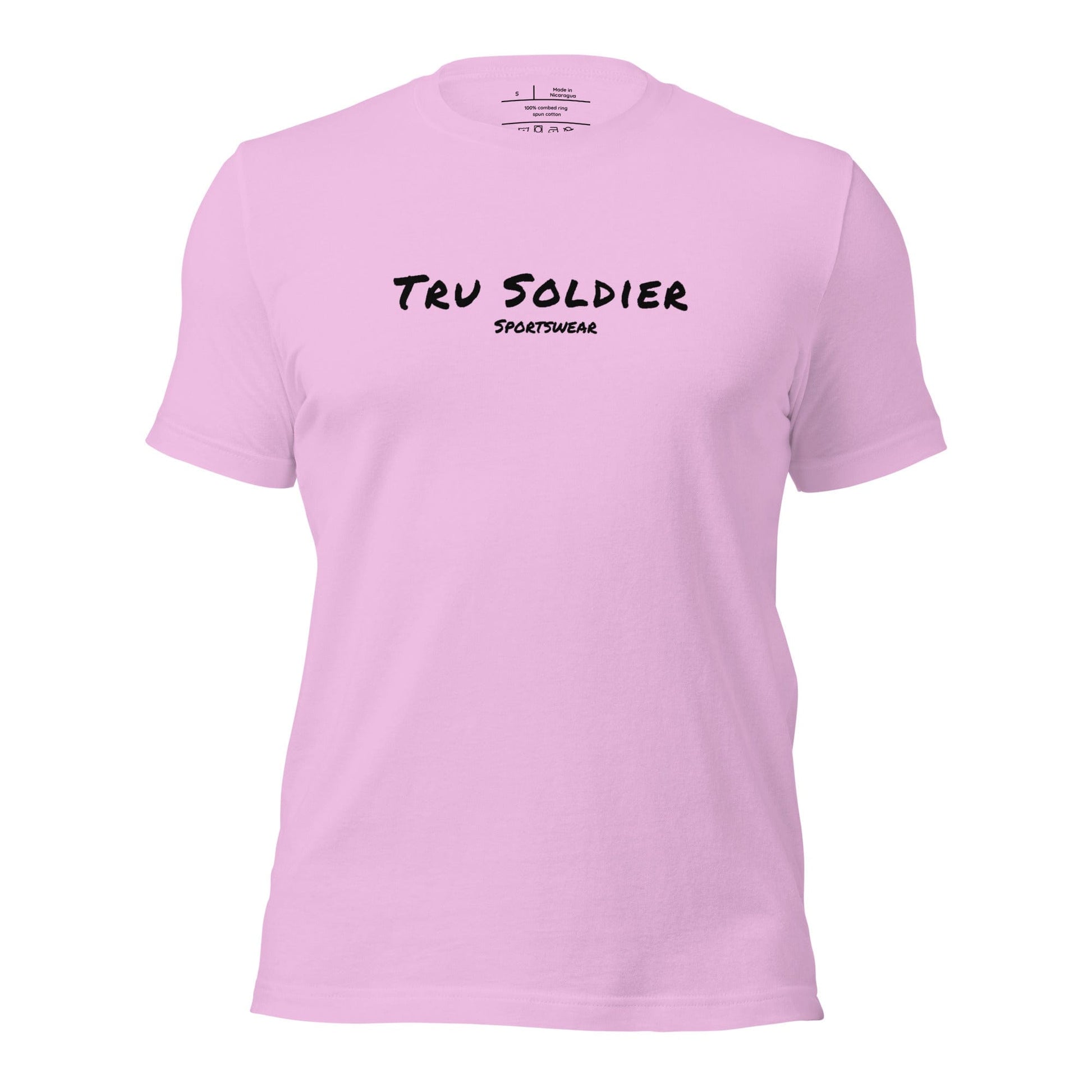 Tru Soldier Sportswear  Lilac / S Unisex t-shirt
