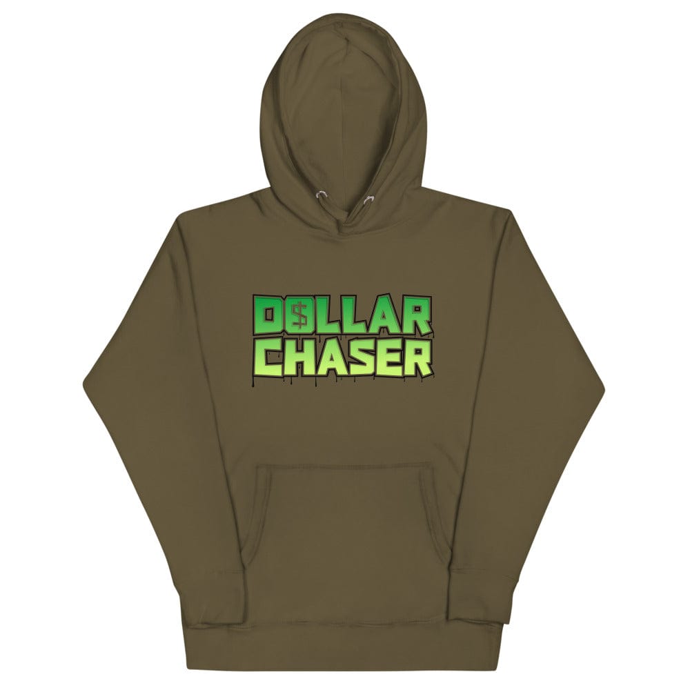 Tru Soldier Sportswear  Military Green / S Dollar Chaser Unisex Hoodie