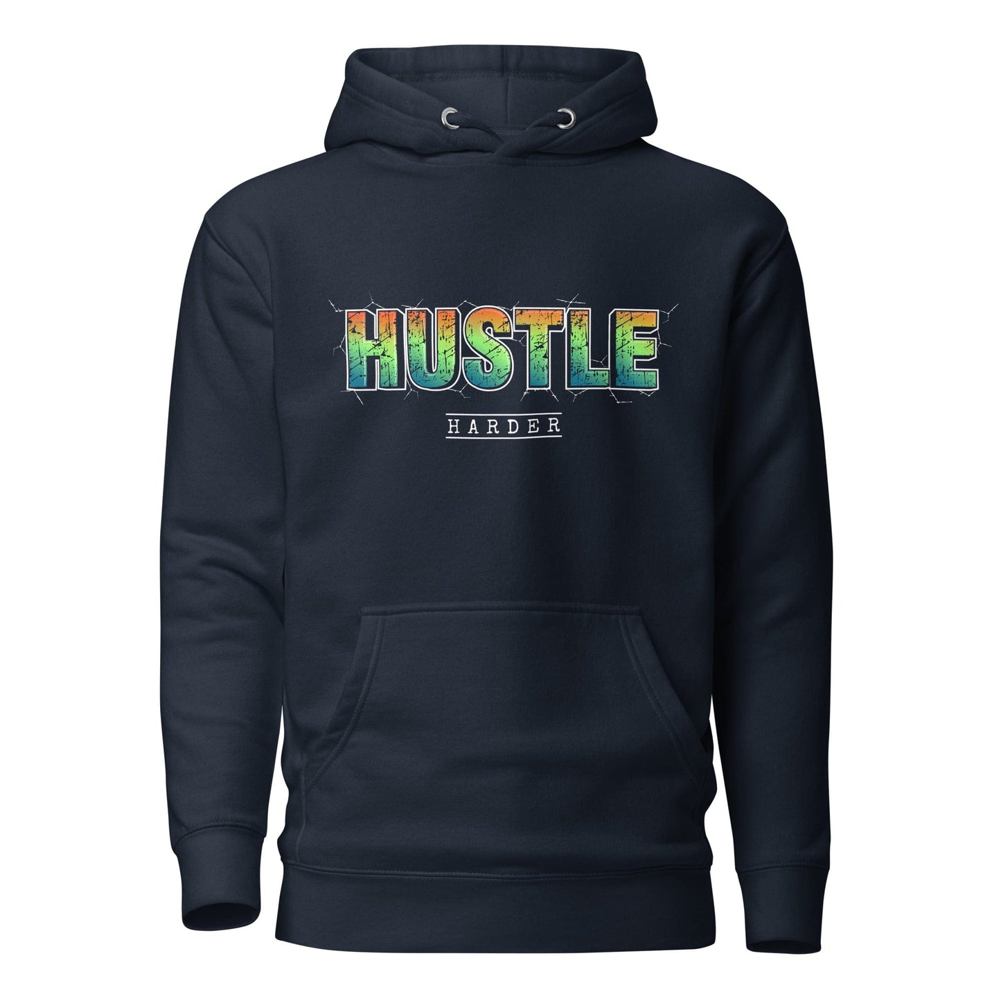 Tru Soldier Sportswear  Navy Blazer / S Hustle Harder Hoodie