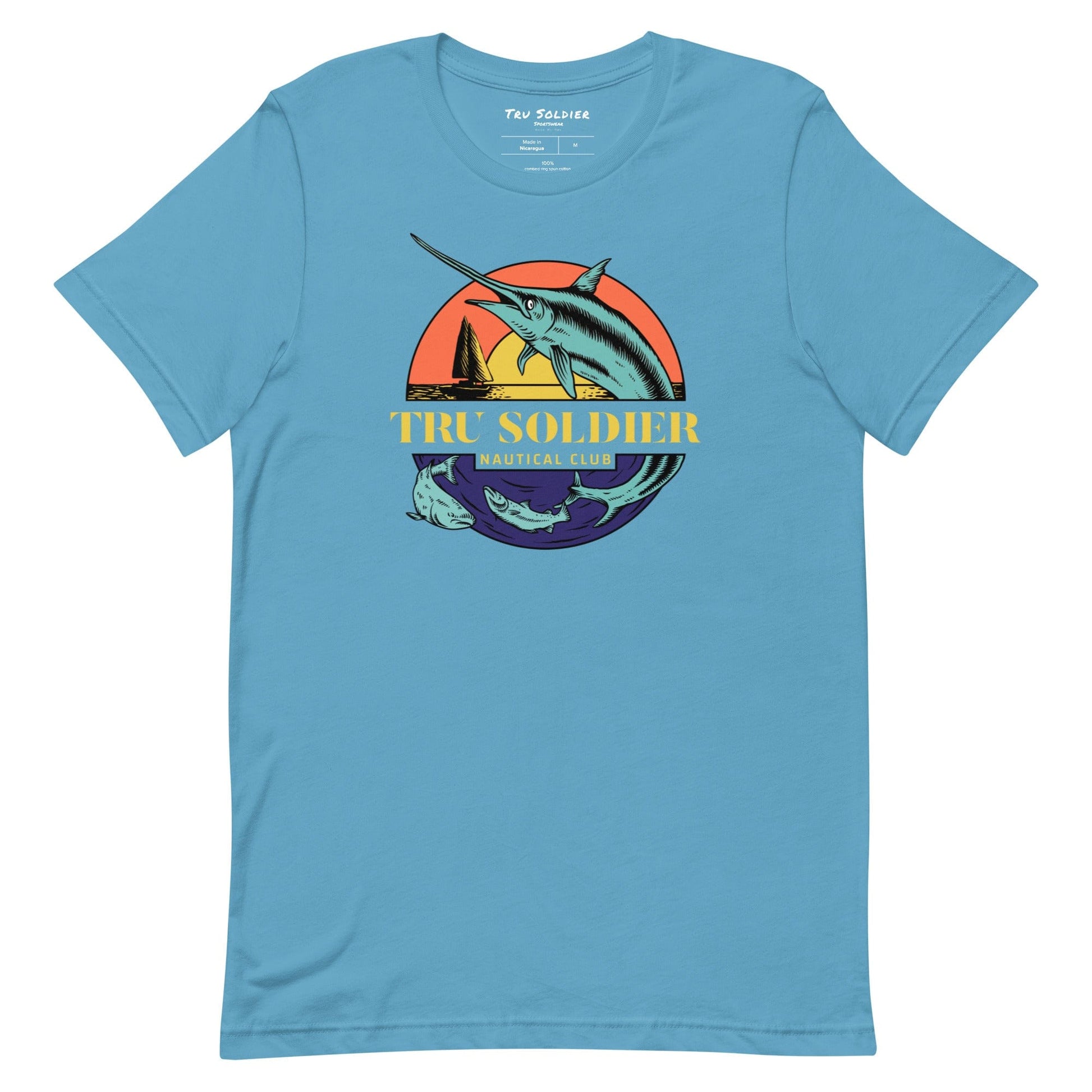 Tru Soldier Sportswear  Ocean Blue / S Nautical t-shirt