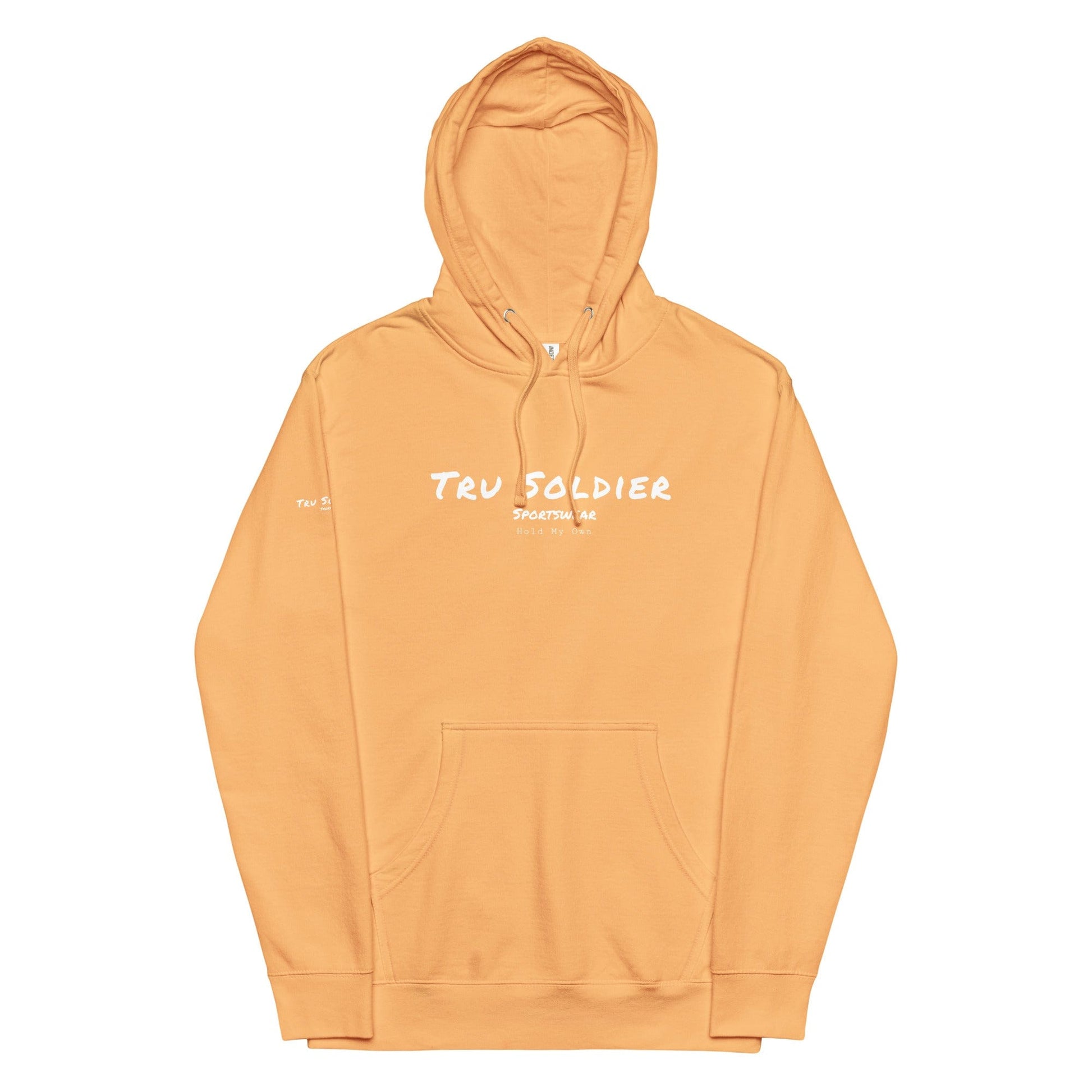 Tru Soldier Sportswear  Peach / S Signature midweight hoodie