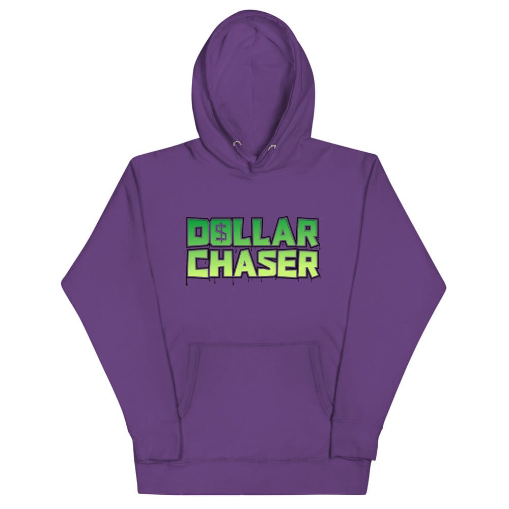 Tru Soldier Sportswear  Purple / S Dollar Chaser Unisex Hoodie