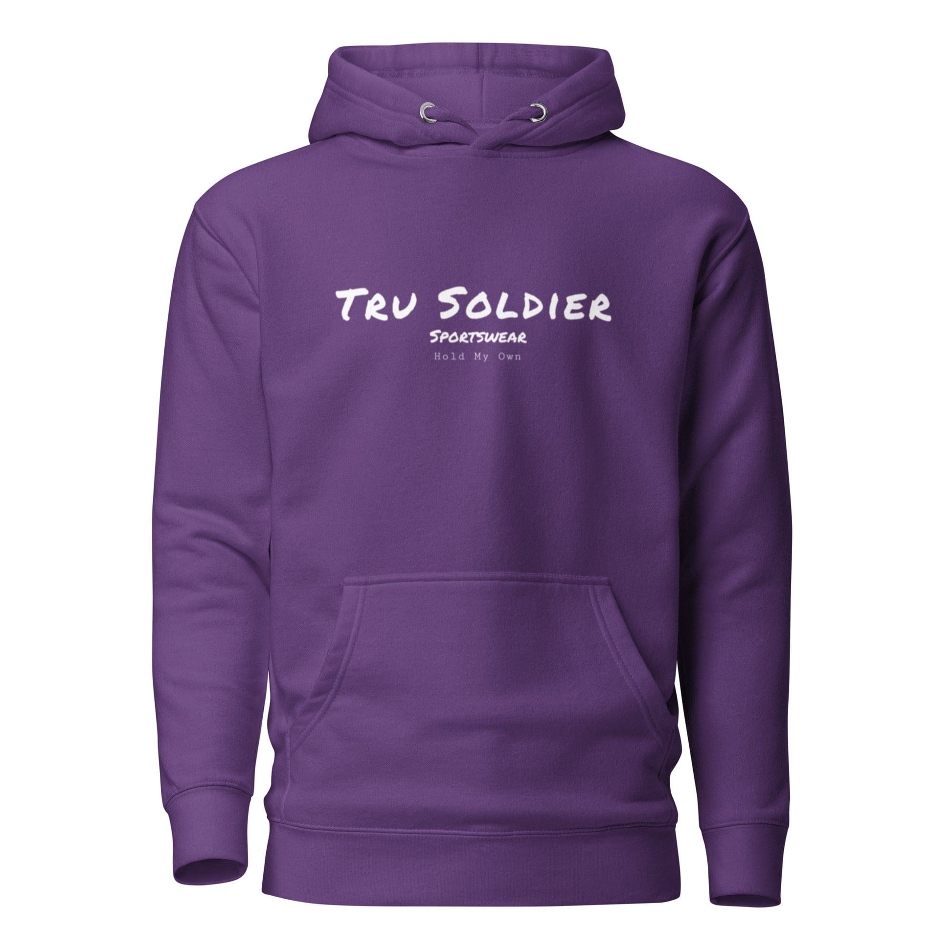 Tru Soldier Sportswear  Purple / S Signature Hoodie