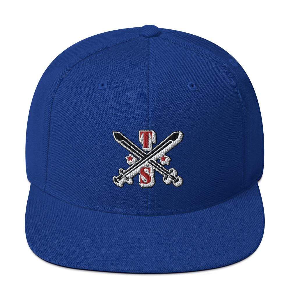 Tru Soldier Sportswear  Royal Blue Snapback Logo Hat
