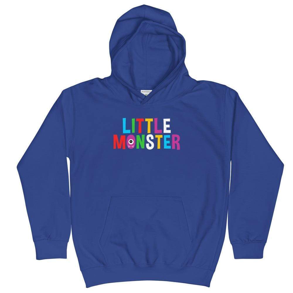Tru Soldier Sportswear  Royal Blue / XS Kids Little Monster Hoodie