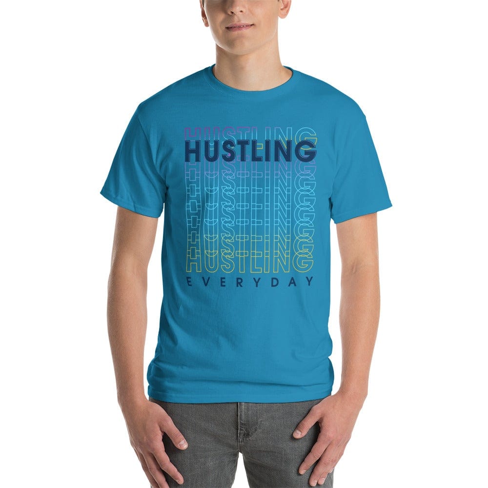 Tru Soldier Sportswear  Sapphire / S Hustling Everyday Short Sleeve T-Shirt