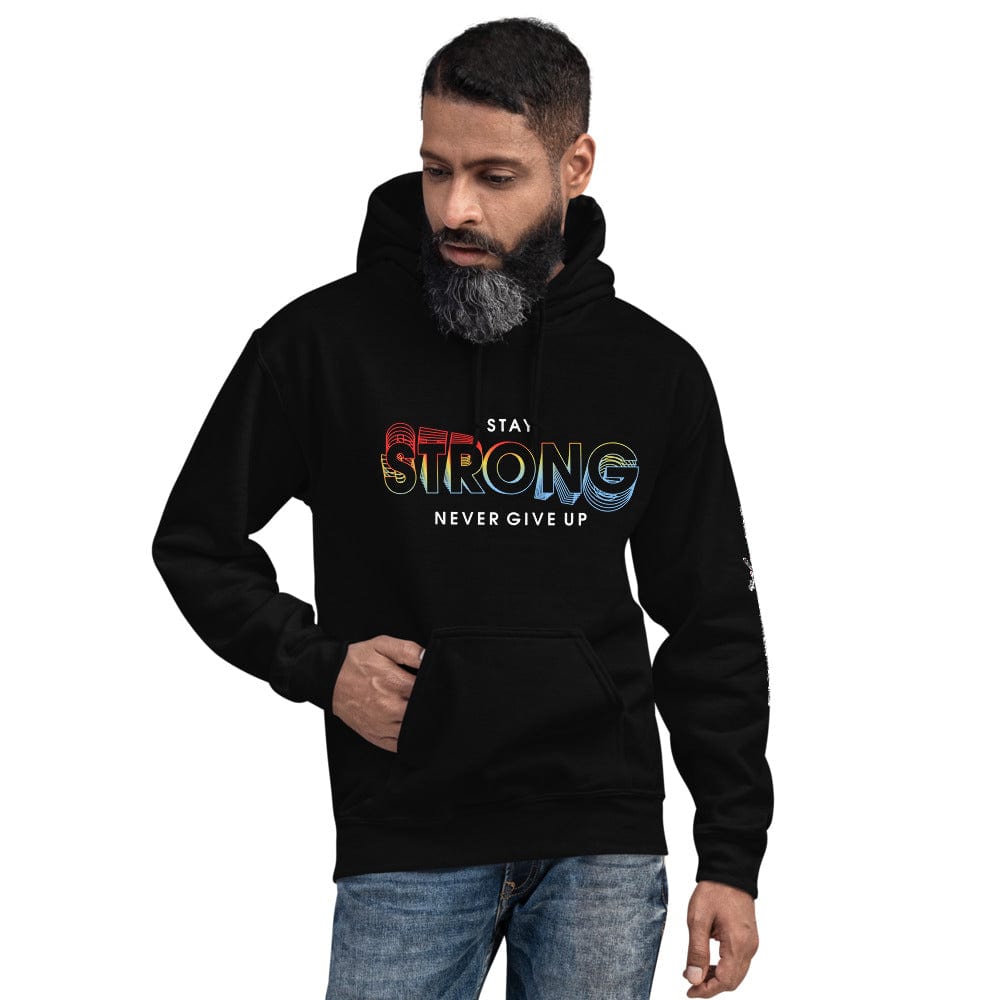 Tru Soldier Sportswear  Shirts & Tops Black / S Stay Strong Hoodie