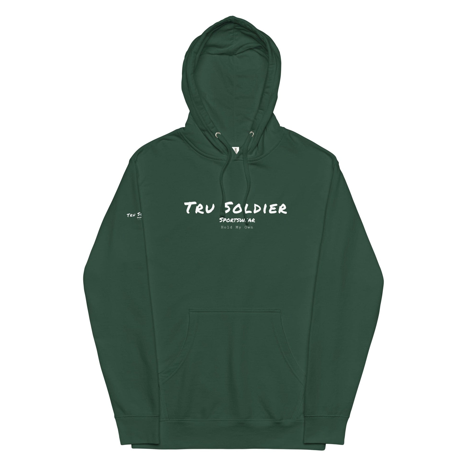 Tru Soldier Sportswear  Alpine Green / S Signature midweight hoodie