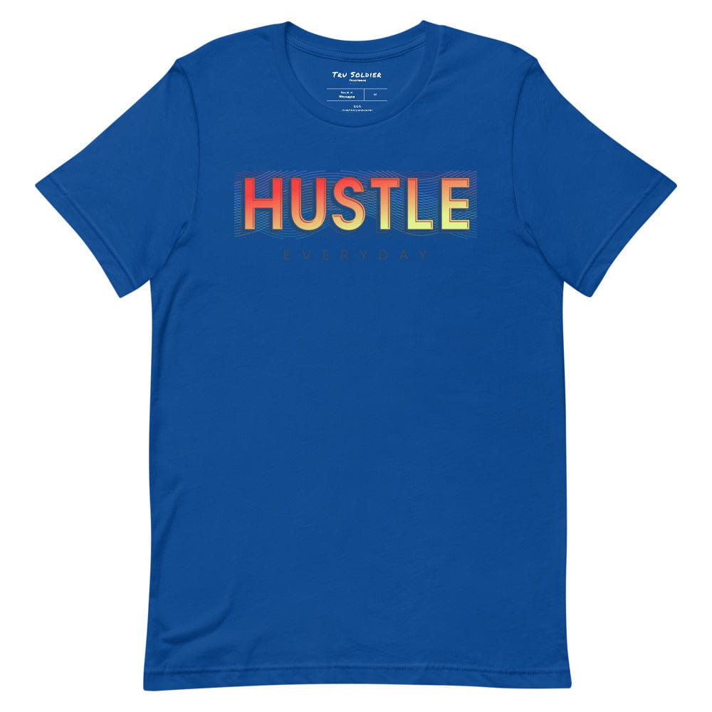Tru Soldier Sportswear  True Royal / S Hustle Everyday t-shirt