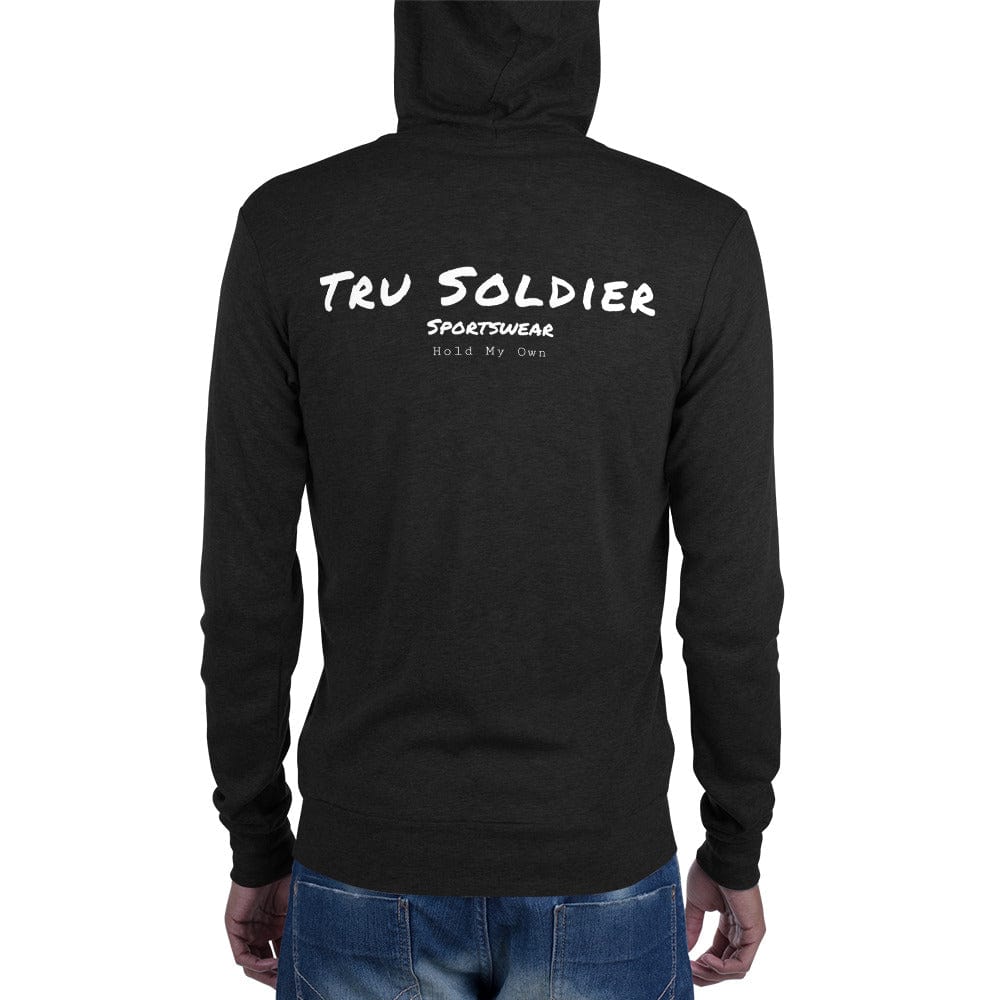 Tru Soldier Sportswear  Unisex Signature zip hoodie