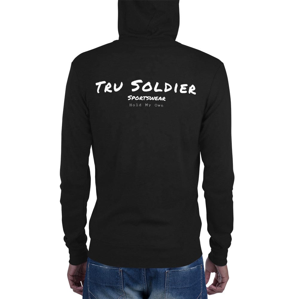 Tru Soldier Sportswear  Unisex Signature zip hoodie