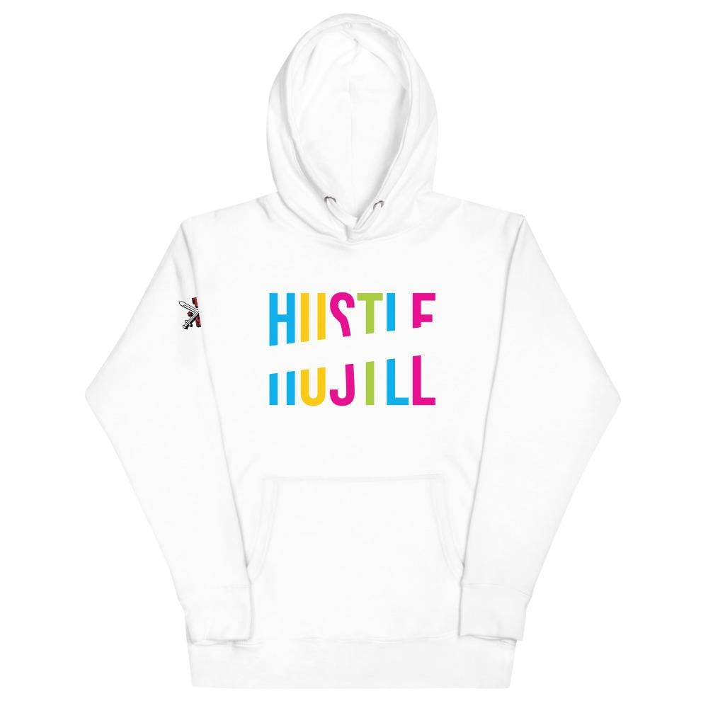 Tru Soldier Sportswear  White / S Rise And Grind Hoodie